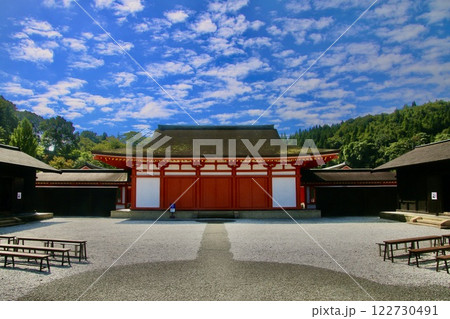 えさし藤原の郷・政庁・正殿・北門(岩手県・奥州市) えさし藤原の郷・政庁・正殿・北門(岩手県・奥州市) 122730491