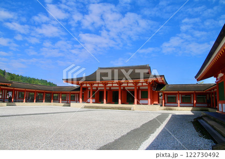 えさし藤原の郷・政庁・正殿・北門（岩手県・奥州市） 122730492