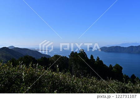 賤ヶ岳山頂からの景色 賤ヶ岳山頂からの景色 122731107