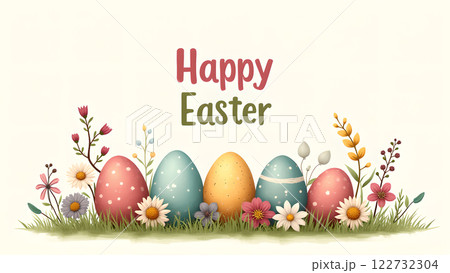 holiday easter egg spring background holiday easter egg spring background 122732304