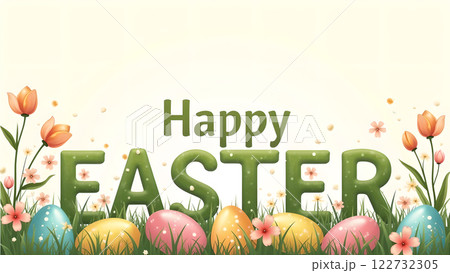 holiday easter egg spring background holiday easter egg spring background 122732305