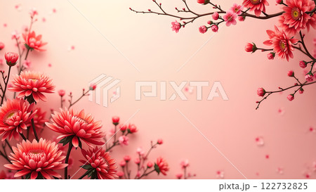 chinese new year lunar red background 122732825
