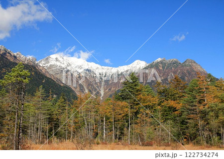 上高地・穂高連峰 122734274