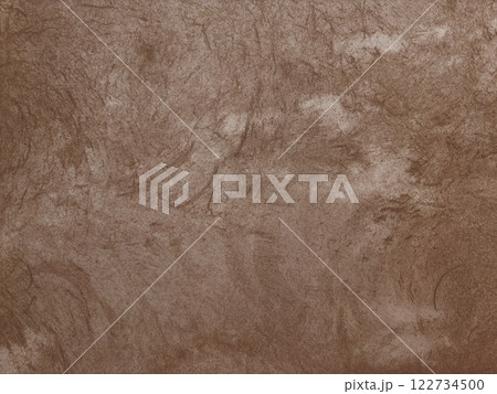 Mocha mousse background with rich brown chocolate swirls and creamy texture. Abstract pattern 122734500