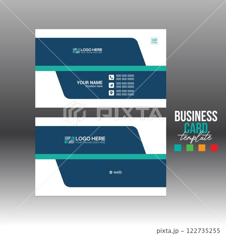 business card for corporate and any use 122735255