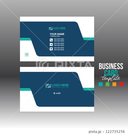 business card for corporate and any use 122735256