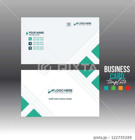 business card for corporate and any use 122735289