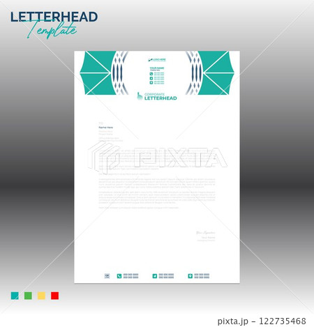 letterhead for any best company use 122735468
