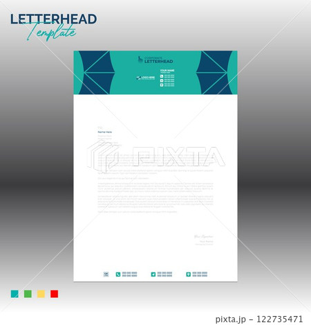 letterhead for any best company use 122735471