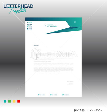 letterhead for any best company use 122735529