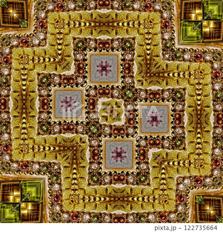 Pattern for background design. Arabesque ethnic texture. Geometric stripe ornament cover photo. Repeated pattern design for Moroccan textile print. Turkish fashion for floor tiles and carpet Pattern for background design. Arabesque ethnic texture. Geometric stripe ornament cover photo. Repeated pattern design for Moroccan textile print. Turkish fashion for floor tiles and carpet 122735664