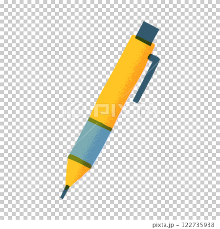 自動鉛筆的手繪插圖 122735938