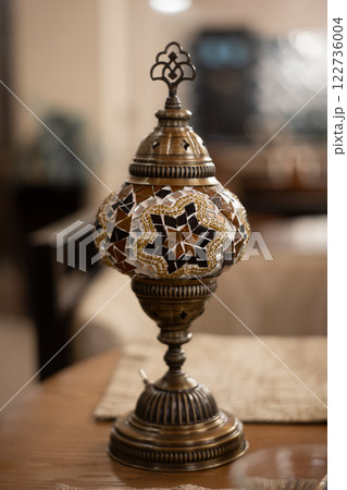 Turkish Mosaic Lamp. Multucolored. Home related 122736004