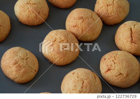 Homemade cookies baked in the oven Homemade cookies baked in the oven 122736729