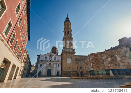 Ancient architecture with bell tower Ancient architecture with bell tower 122738451