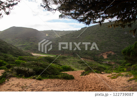 road sign Lily Valley Path in Sintra road sign Lily Valley Path in Sintra 122739087
