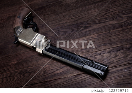 Old West vintage weapon - Volcanic Repeating Pistol 122739713