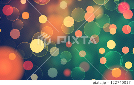 Bokeh background perfect for Holidays, Christmas, New Year, Festive and various desing works 122740017