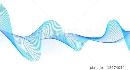 青い曲線 122740544