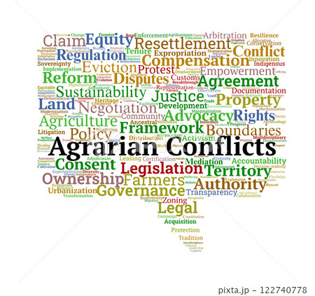 Agrarian Conflicts Word Cloud Agrarian Conflicts Word Cloud 122740778