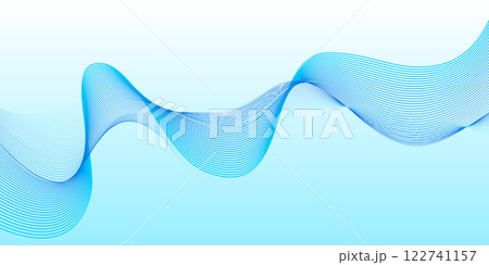 青い曲線 青い曲線 122741157