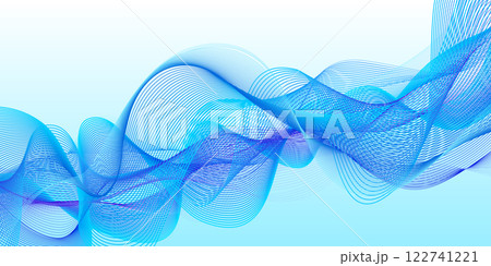 青い曲線 青い曲線 122741221