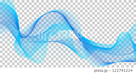 青い曲線 122741224