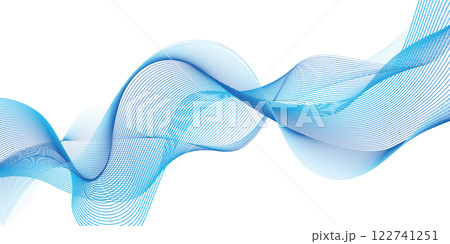 青い曲線 122741251