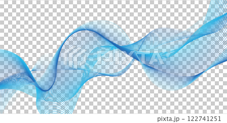 青い曲線 122741251