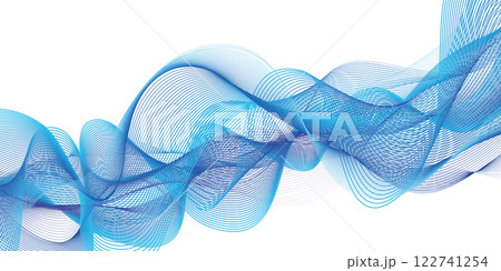 青い曲線 122741254