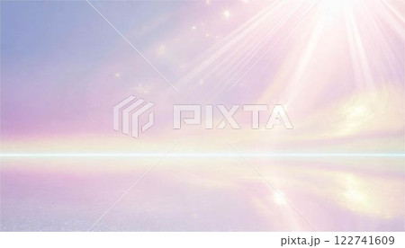 フレア　光　プリズム　壁紙　背景　フレーム　アブストラクト　テクスチャ　素材 122741609