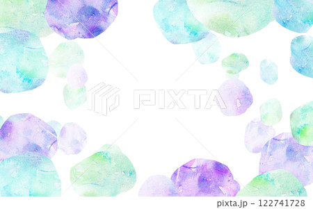 グリーンとパープルの幻想的な背景素材 グリーンとパープルの幻想的な背景素材 122741728