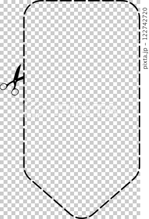 Cutting scissors geometric 122742720