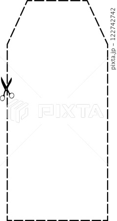 Cutting scissors geometric 122742742