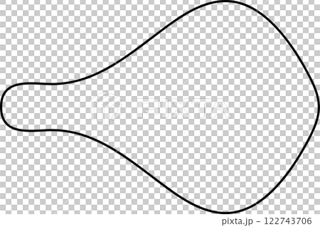 Circle line shapes. Geometric design 122743706