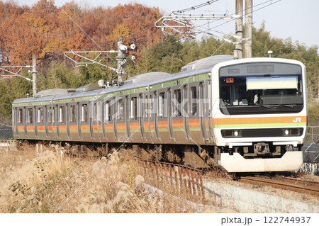 JR八高線を行く209系3500番台 JR八高線を行く209系3500番台 122744937