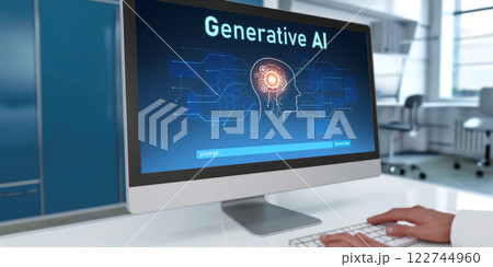 Generative AI virtual assistant tools for prompt engineer and end user brisk 122744960