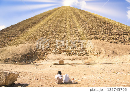 ダハシュールのピラミッド群の絶景 122745796