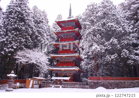 日光市 日光東照宮 五重塔 日光市 日光東照宮 五重塔 122747215