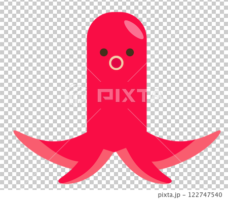 章魚香腸。向量插圖 章魚香腸。向量插圖 122747540
