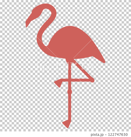 フラミンゴ アイコン フラミンゴ アイコン 122747630