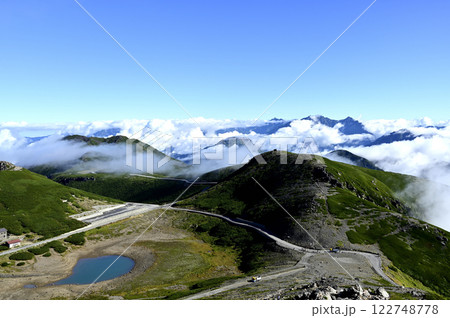 9月の乗鞍岳、富士見岳からの風景(撮影地:乗鞍、富士見岳) 9月の乗鞍岳、富士見岳からの風景(撮影地:乗鞍、富士見岳) 122748778