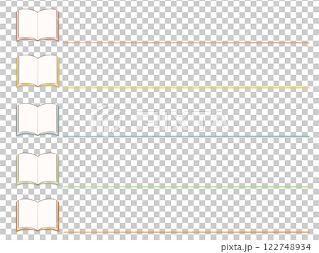 豐富多彩的書線集 122748934