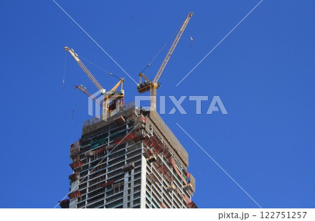ドバイ・アジジタワーの建設現場 Burj Azizi ドバイ・アジジタワーの建設現場 Burj Azizi 122751257
