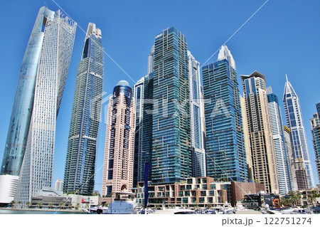 ドバイマリーナの高層ビル群 Skyscrapers in Dubai Marina ドバイマリーナの高層ビル群 Skyscrapers in Dubai Marina 122751274