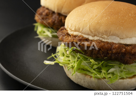 ハムカツバーガー ハムカツバーガー 122751504