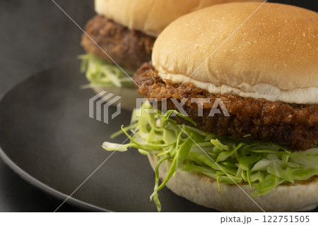 ハムカツバーガー ハムカツバーガー 122751505