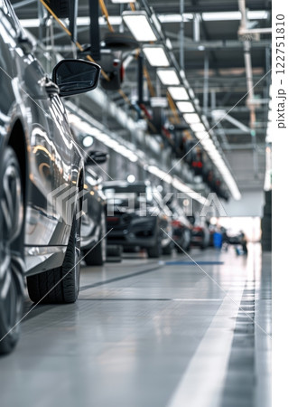 Modern Auto Repair Shop Focused on Professionalism and Customer Care 122751810