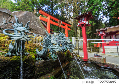 箱根　箱根神社　神社　HAKONE 122753095