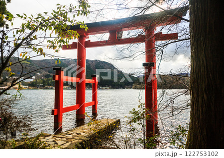 箱根　箱根神社　神社　HAKONE 122753102